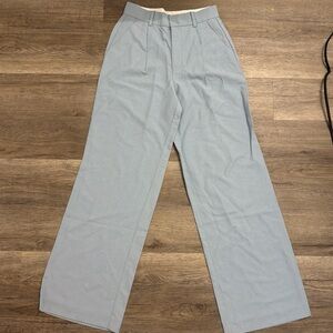 Zara Light Blue Wide Leg Trousers